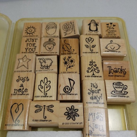 Vtg Stampin' Up! Scrapbooking Stamp Set Variety - Picture 2 of 12